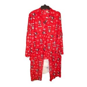 Disney Mickey Christmas plus size 2X pajamas set plus size sleepwear